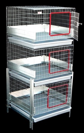 Wire rabbit hotsell cages for sale